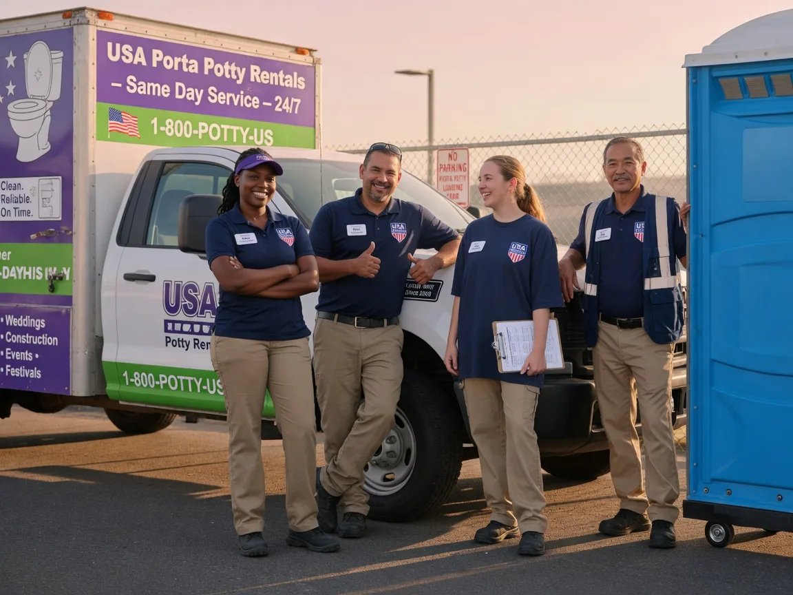 Porta Potty Rental company in Manassas, VA